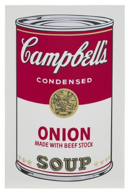 Onion, from Campbell's Soup I