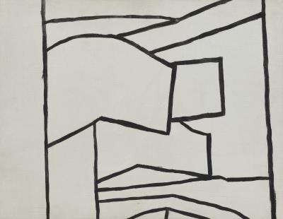 Untitled (Black and White Variation on 'Quinciette') - Image 1 of 3