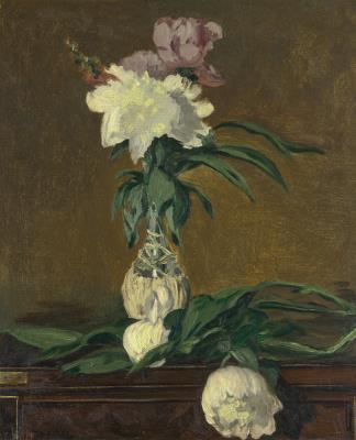 Peonies in a bottle