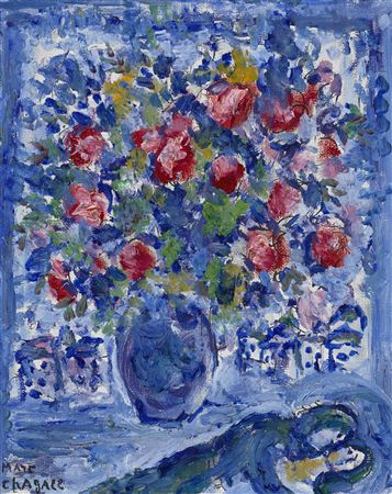 Flower vase (blue)