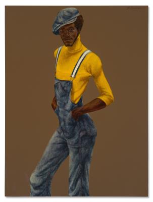 Untitled by Barkley Leonnard Hendricks - Auction record, sale price, and art valuation. Compare with similar artists and explore comparable artworks.