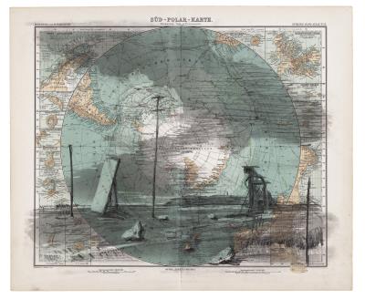 Map Drawing (South Polar Map)