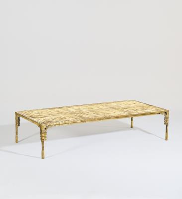 Table Basse Or Tout Bronze (Grand Modèle)