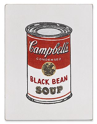 Andy Warhol, 'Campbell's Soup', Black Bean Soup, 1962