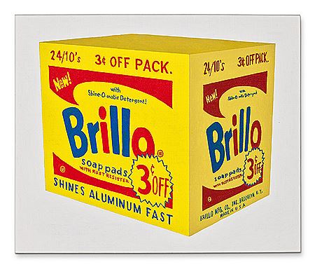 Andy Warhol, Brillo, 3 cents off, 1964