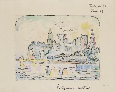 Avignon. Matin