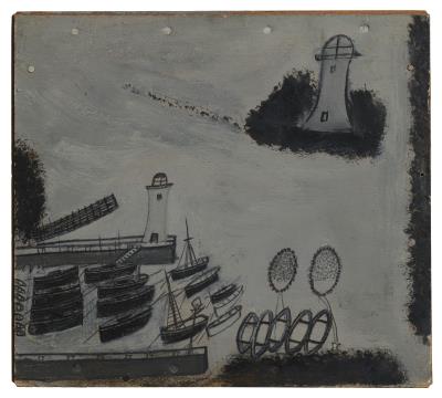 St Ives Harbour by Alfred Wallis - Auction record, sale price, and art valuation. Compare with similar artists and explore comparable artworks.