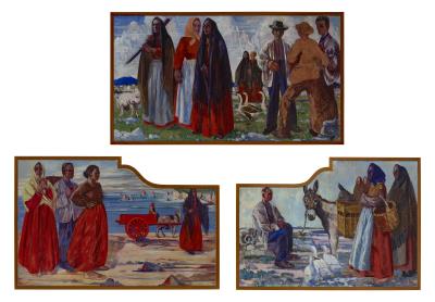 Aran Folk: Three panels from the Runnymede Commission