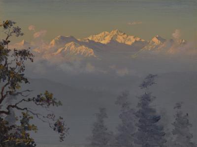 Untitled (Kanchenjunga from Darjeeling)