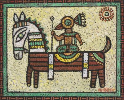 Untitled (Horse and Rider)