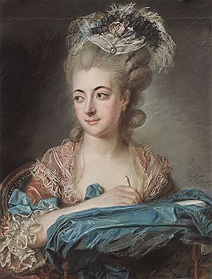 Portrait of Madame Hubert Robert (1745-1821) , née Anne-Gabrielle Soos