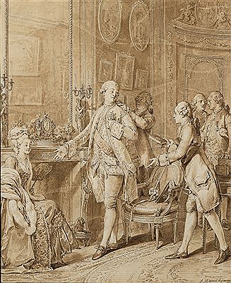 The Grand Toilette (formerly, The Toilette of the Count of Artois) by Jean-Michel Moreau - Auction record, sale price, and art valuation. Compare with similar artists and explore comparable artworks.