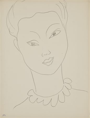 Tête de jeune femme