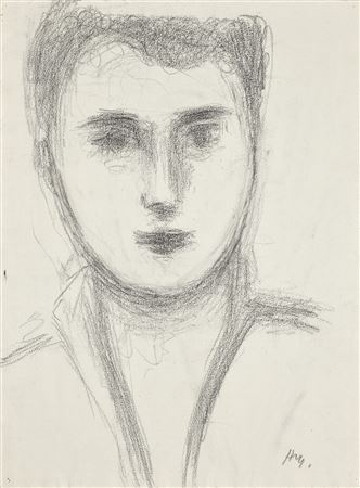 Tête de femme (Melle Révillon)