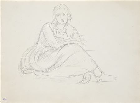 Femme assise