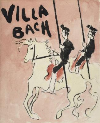 Programme for Villa Bach (Two Horsemen)