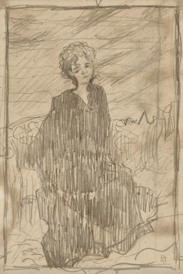Portrait of a Young Girl (Berthe Schaedlin, cousin of the painter)