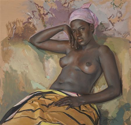 Aïcha in the Yellow Loincloth
