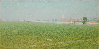 Uiterwaarden (Morning Mist) by Ferdinand Hart Nibbrig - Auction record, sale price, and art valuation. Compare with similar artists and explore comparable artworks.
