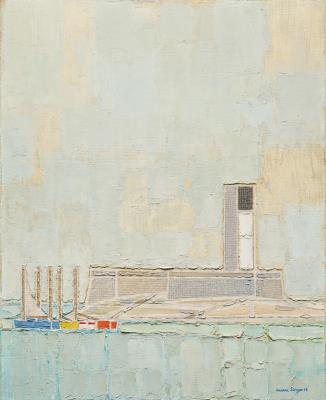 Île des Glénans by Gerard Singer - Auction record, sale price, and art valuation. Compare with similar artists and explore comparable artworks.