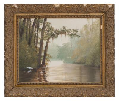 Morning Mist (Bayou Scene)