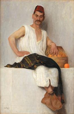 Turkish fruit seller