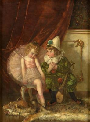 Before the big performance. by Edmond Louyot - Auction record, sale price, and art valuation. Compare with similar artists and explore comparable artworks.