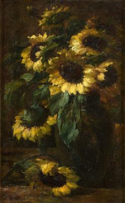 Sunflowers by Paul Gericke - Auction record, sale price, and art valuation. Compare with similar artists and explore comparable artworks.