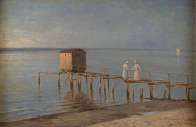 Beach scene