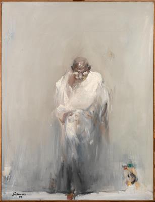 Portrait of Gandhi