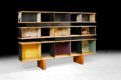 Large five‑level bookcase