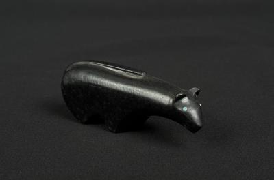 Zuni Carved Jet Mountain Lion Fetish