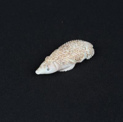Zuni Carved Shell Badger Fetish