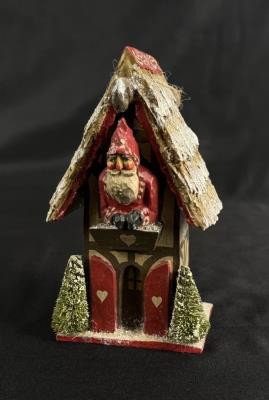 Enchanted Winter's Eve Santa Chalet