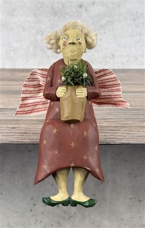 Wood Carved Angel
