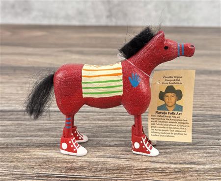 Navajo Folk Art Wood Carving