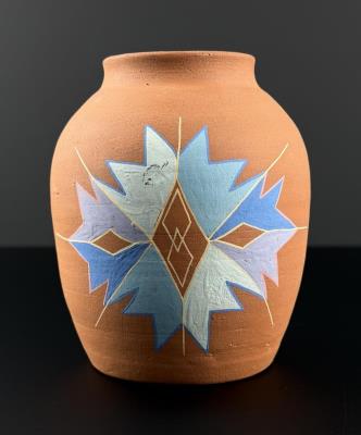 Kiowa Indian Pottery Vase