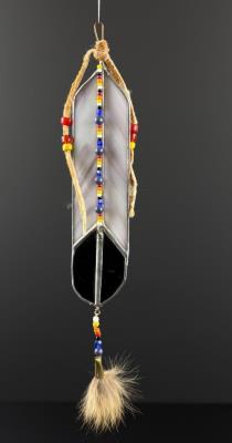 Montana Stained Glass Feather