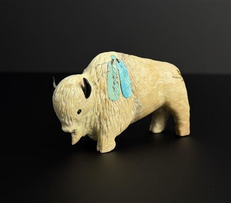 Zuni Carved Buffalo Fetish