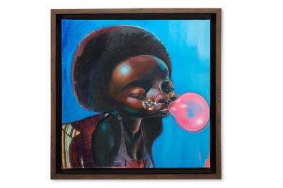 Sunny by Ndidi Emefiele - Auction record, sale price, and art valuation. Compare with similar artists and explore comparable artworks.