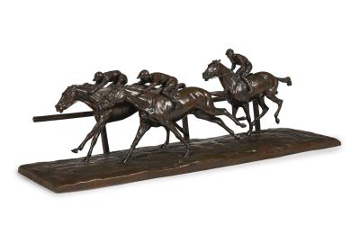 LES GALOPEURS by Yves Benoit Gironiere - Auction record, sale price, and art valuation. Compare with similar artists and explore comparable artworks.