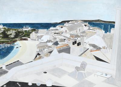 BALCONY VIEW FROM TATE, NO. 2 by Rachel Nicholson - Auction record, sale price, and art valuation. Compare with similar artists and explore comparable artworks.