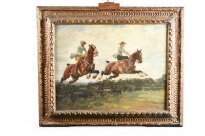 At the gallop!