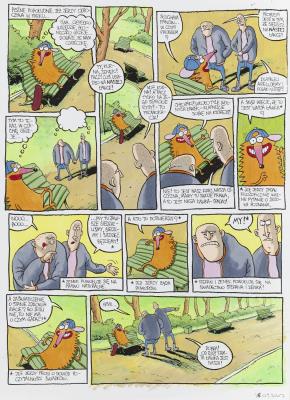 Jeż Jerzy/George the Hedgehog (2) by Tomasz Lew Lesniak - Auction record, sale price, and art valuation. Compare with similar artists and explore comparable artworks.