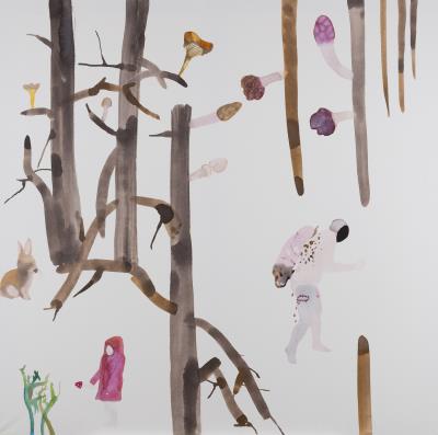 Little Red Riding Hood by Basia Banda - Auction record, sale price, and art valuation. Compare with similar artists and explore comparable artworks.