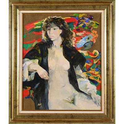 Woman posing