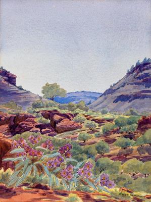 Central Australian landscape, c.1944
