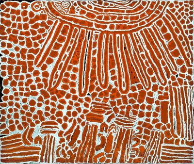 Yaku Tjukurpa – Wati Manu Wanka by Harry Tjutjuna - Auction record, sale price, and art valuation. Compare with similar artists and explore comparable artworks.