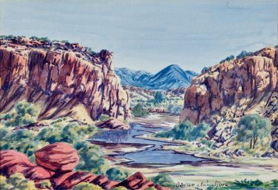 The Ampitheatre Gorge, Western MacDonnell Ranges