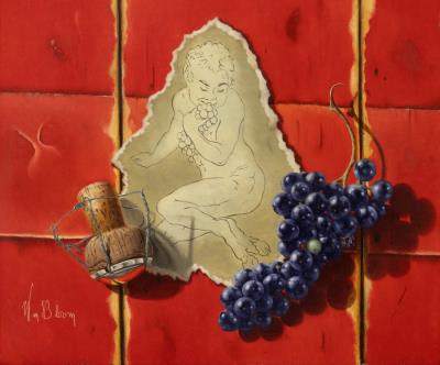 Fruit of the Vine by William Bloom - Auction record, sale price, and art valuation. Compare with similar artists and explore comparable artworks.